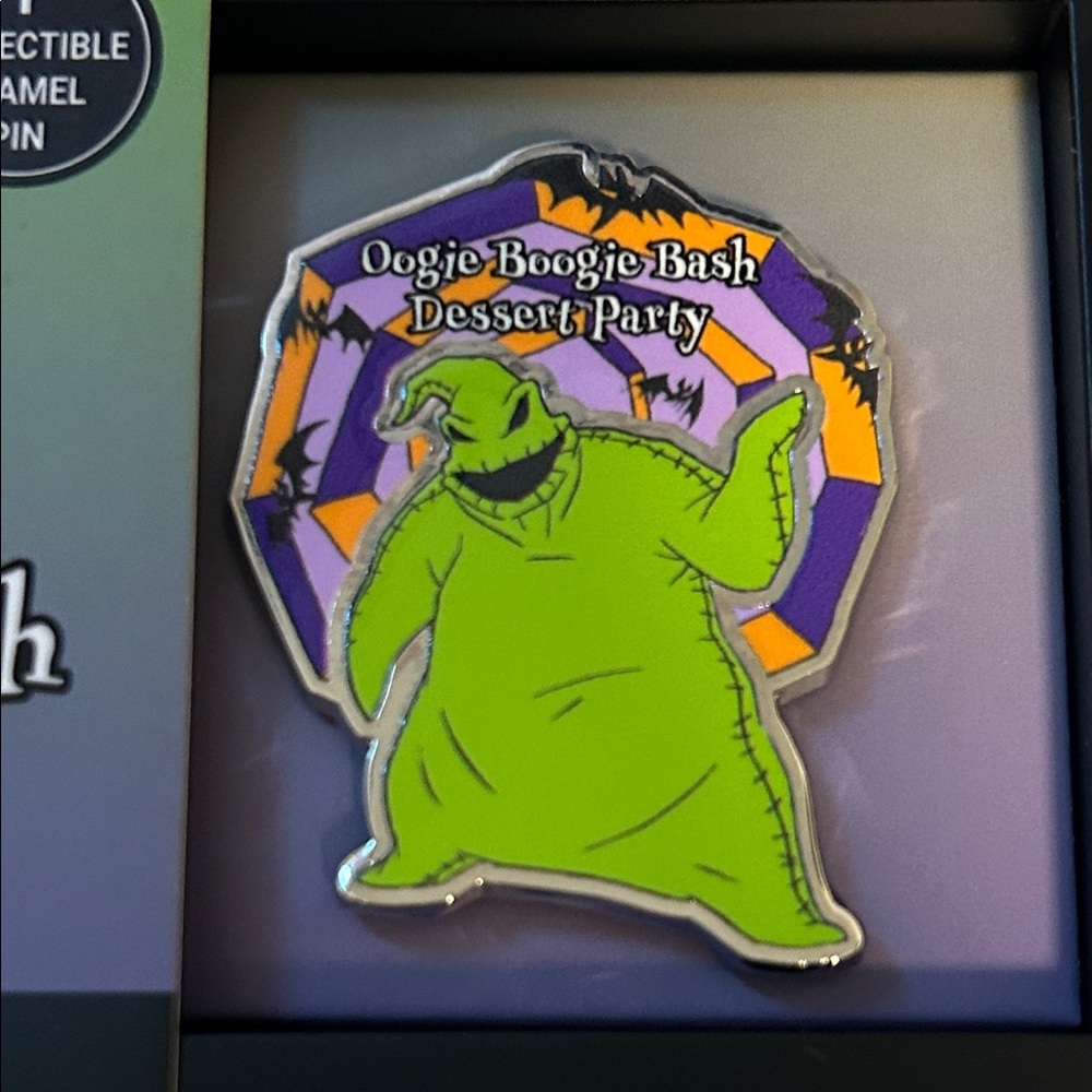Disney Oogie Boogie Green Enamel Pin
